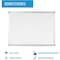 Bi-Silque Dry-Erase Board, Magnetic, 18"Wx24"Lx1/2"H, AM Frame BVCMA02759214 - alternate 5
